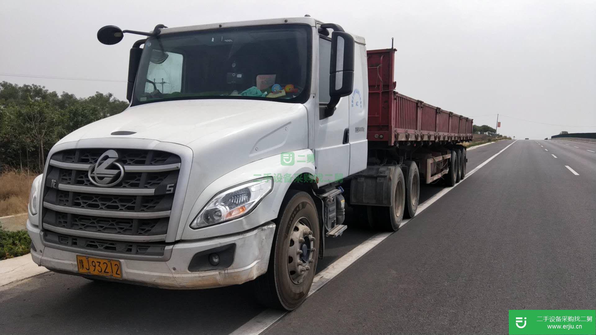 河南出售二手東風柳汽半掛車