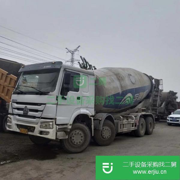 甘肅出售二手國五排放前四后八20方混凝土攪拌車