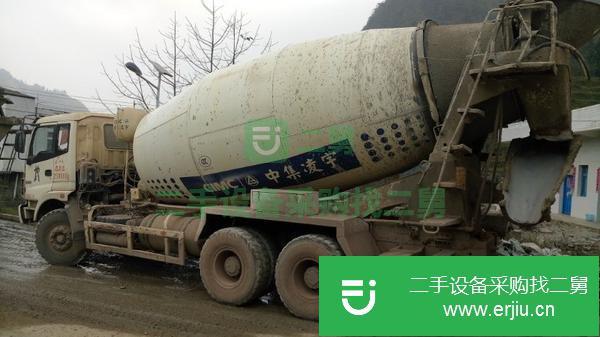 貴州出售二手14方歐曼攪拌車