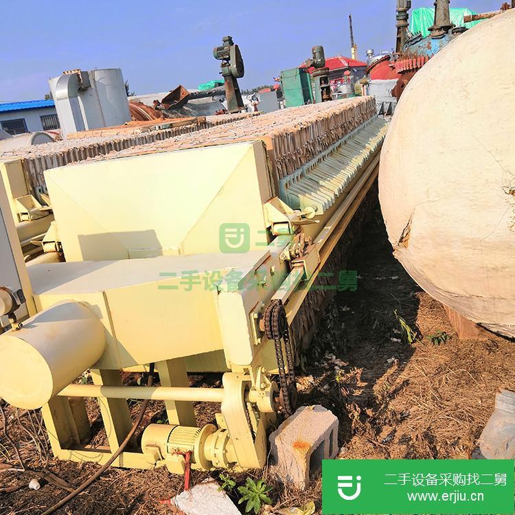 山東出售二手廂式高壓隔膜壓濾機