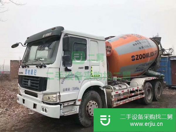 云南出售二手大12方豪沃攪拌車
