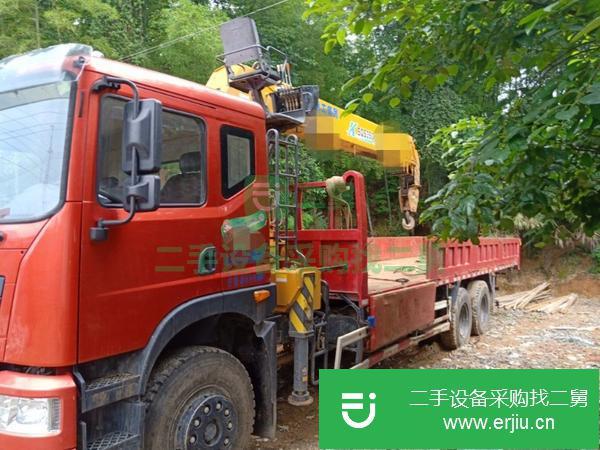 湖南出售二手徐工14噸5節臂隨車吊