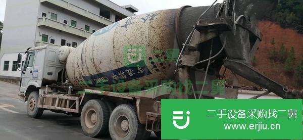 甘肅出售二手豪沃十二方攪拌車