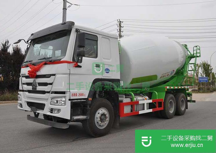 湖北出售二手15方重汽豪沃攪拌車