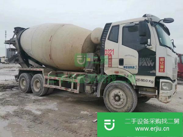 廣東出售二手解放攪拌車