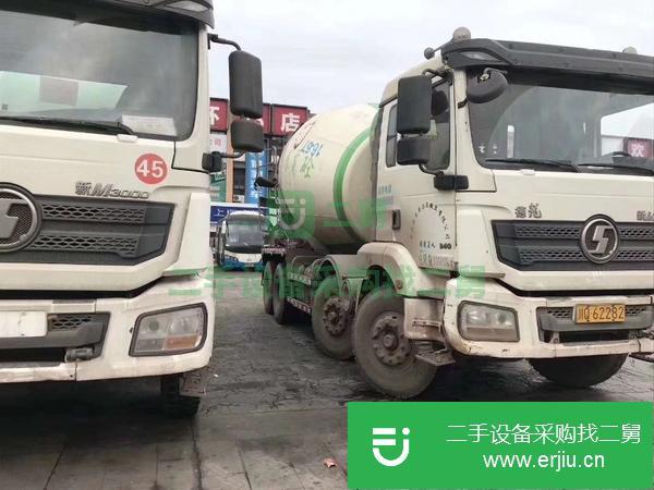 江蘇出售二手輕量化陜汽德龍攪拌車