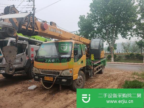 山東出售二手柳工四節(jié)臂8噸汽車吊