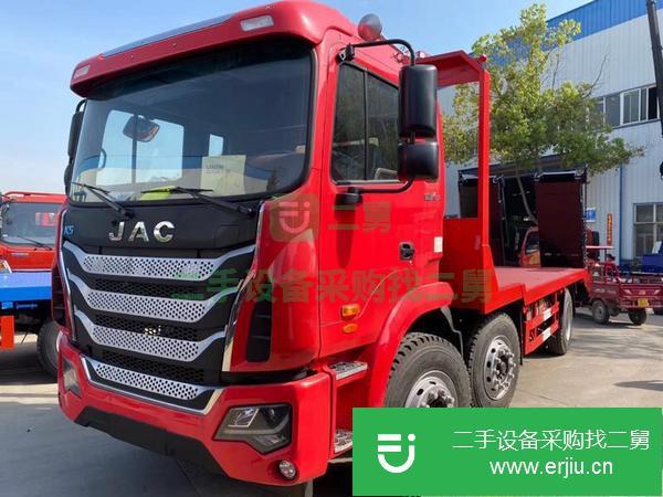 黑龍江出售二手江淮前四后四平板運輸車