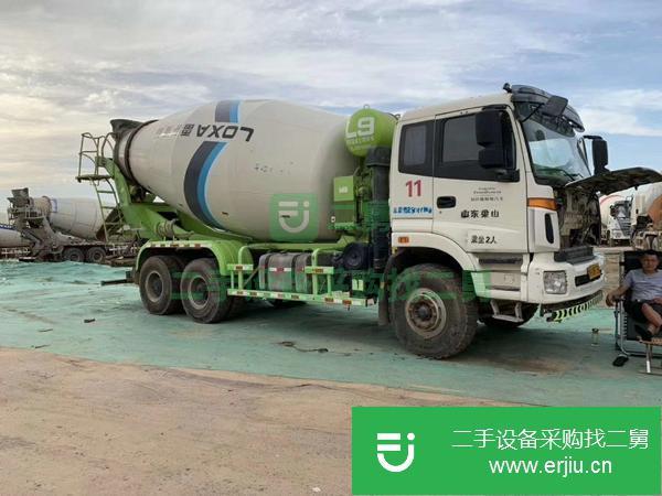四川出售二手國五排放歐曼大14方混凝土攪拌車