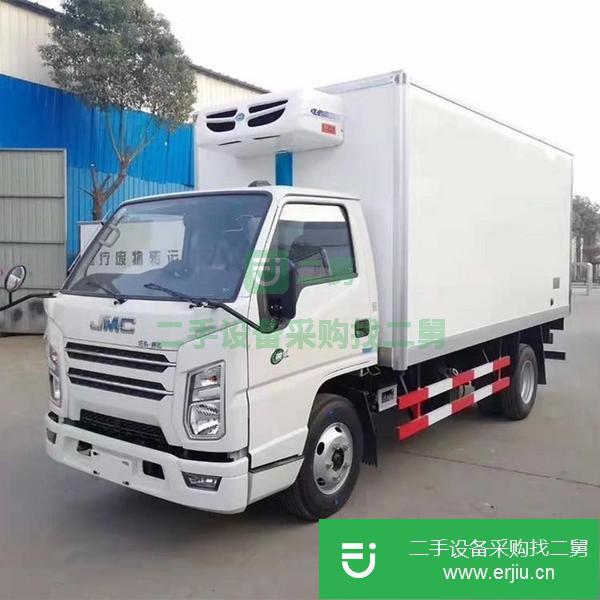 湖北出售二手帶肉鉤五十鈴冷藏車