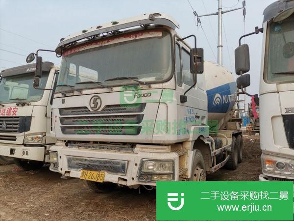 黑龍江出售二手國三12方攪拌車