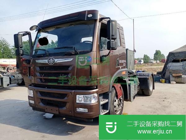 山東出售18年單驅解放牽引車 290馬力