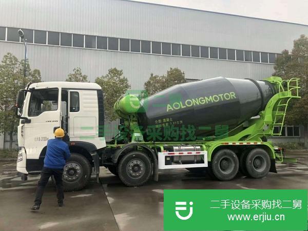 江蘇出售二手重汽豪沃混凝土攪拌車