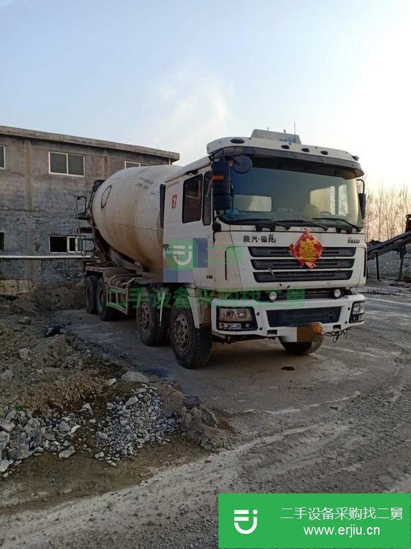 天津出售二手德龍前四后八18方攪拌車