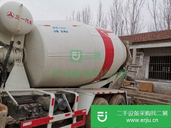 山西出售二手德龍大12方攪拌車