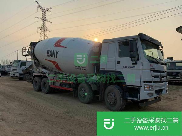 山東出售二手豪沃攪拌車 包提檔過戶，支持分期付款