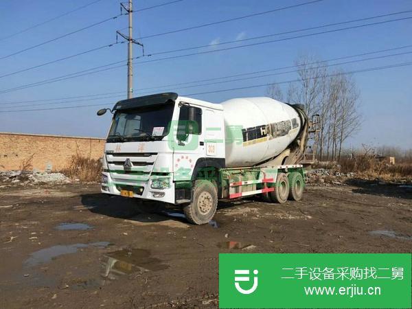 安徽出售二手豪沃攪拌車