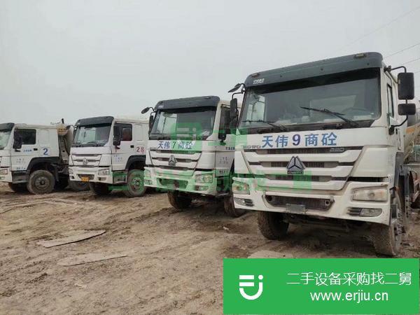山東出售二手豪沃22方攪拌車