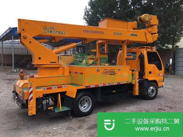 青海出售二手18米工程車