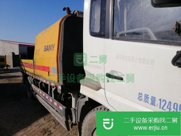 河北出售二手三一9018車載泵