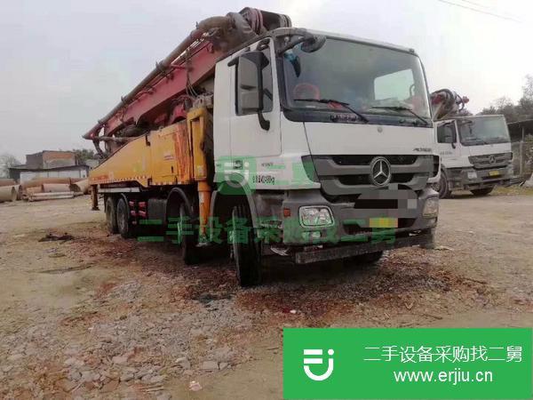 山西出售二手奔馳56米泵車