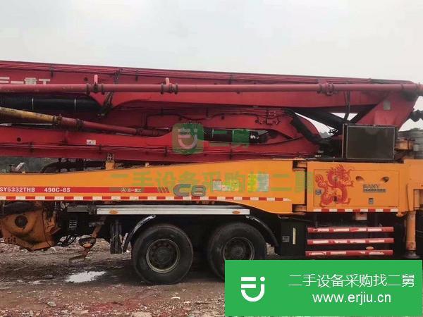 貴州出售二手三一重工49米泵車