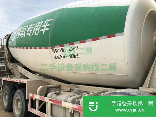 陜西出售二手德龍20方攪拌車