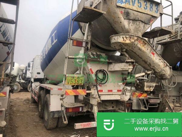 陜西出售二手豪沃國四大12方攪拌車