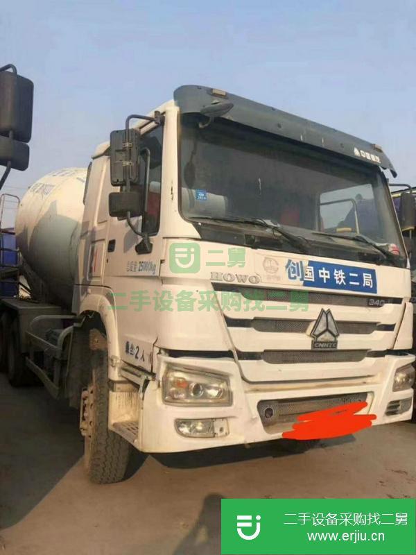 山東出售二手豪沃攪拌車