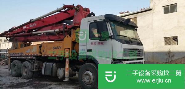 山東出售二手沃爾沃37米泵車
