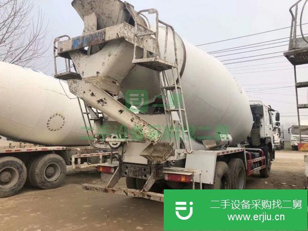 河北出售二手國五豪沃大14方水泥攪拌車