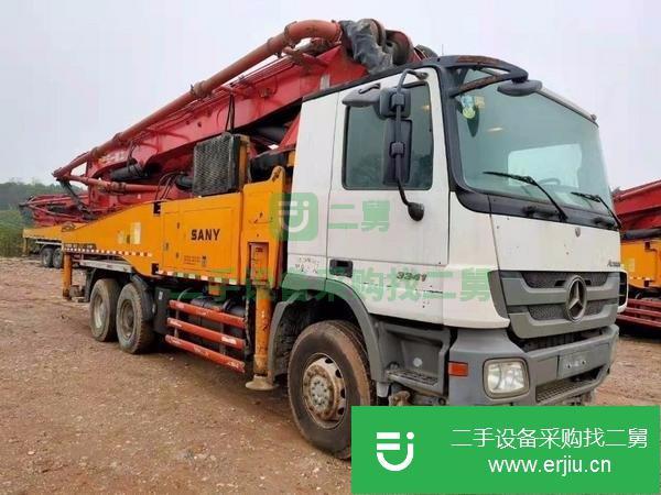 山西出售二手的泵車，奔馳底盤