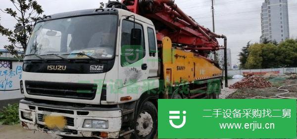 江蘇出售二手三一48米泵車
