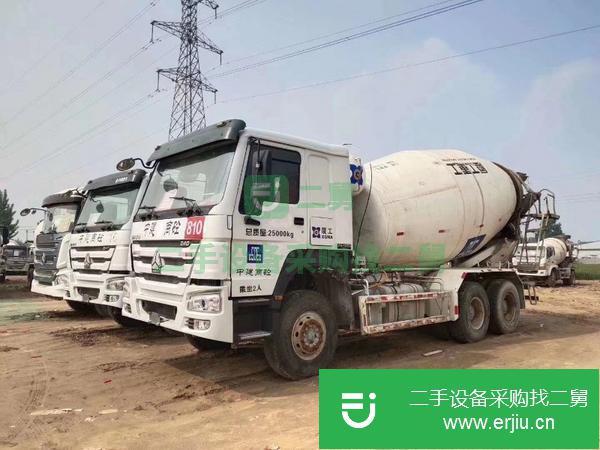 湖南出售二手大14方攪拌車