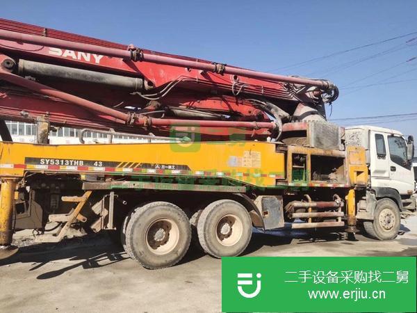 廣西出售二手43.46米泵車