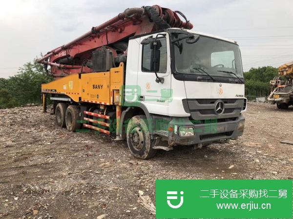 湖南出售二手三一奔馳48米泵車