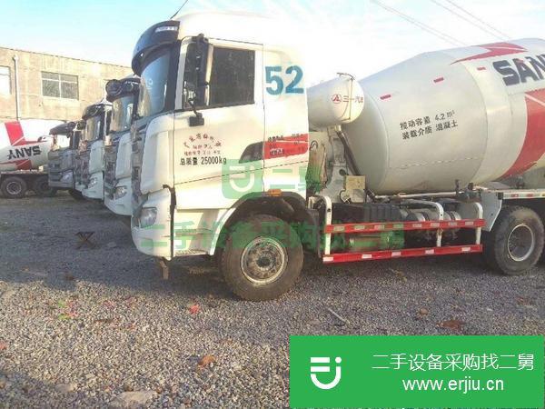 江蘇出售二手國五大12方三一攪拌車