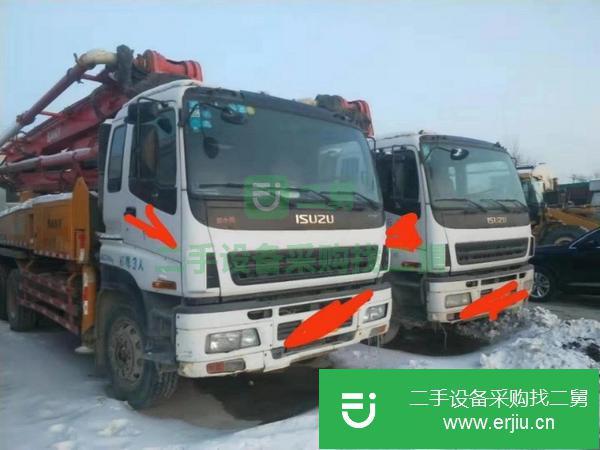 北京出售二手三一37米泵車