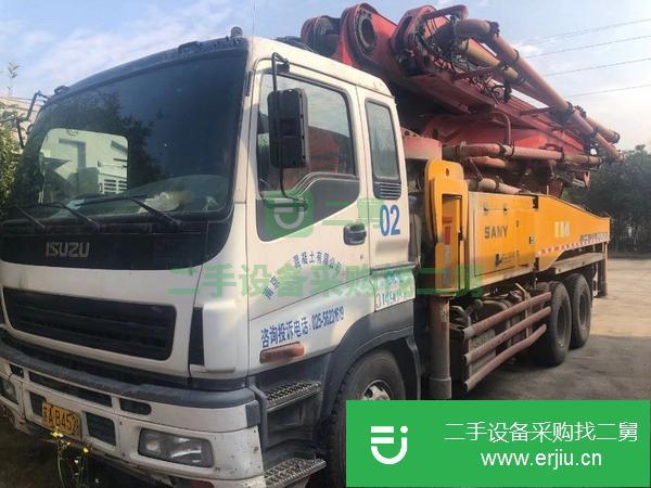 北京出售二手三一泵車，43米手續齊全