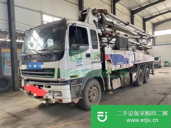陜西出售二手中聯37米泵車