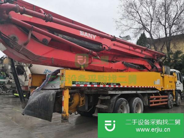 江蘇出售二手52米三一五十鈴泵車