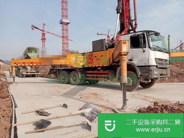 河南出售二手奔馳49米泵車