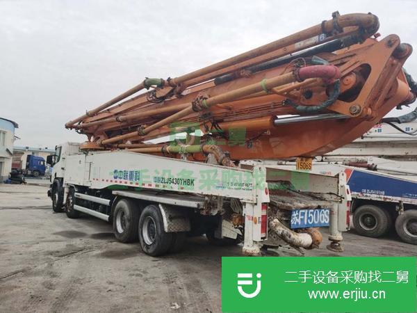 上海出售二手中聯(lián)斯肯尼亞56米泵車