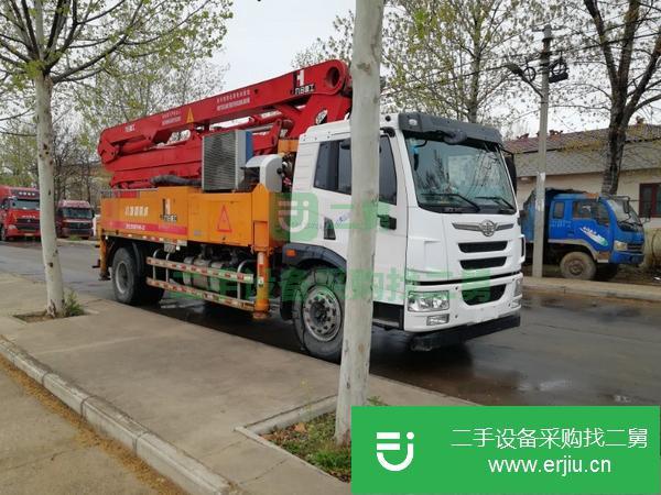 河南出售二手國五九合33米泵車