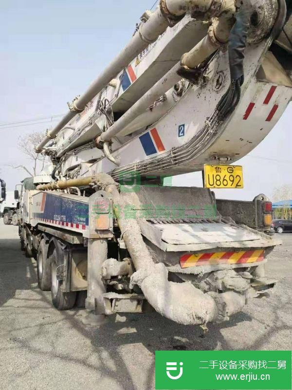 甘肅出售二手52米泵車,手續(xù)齊全