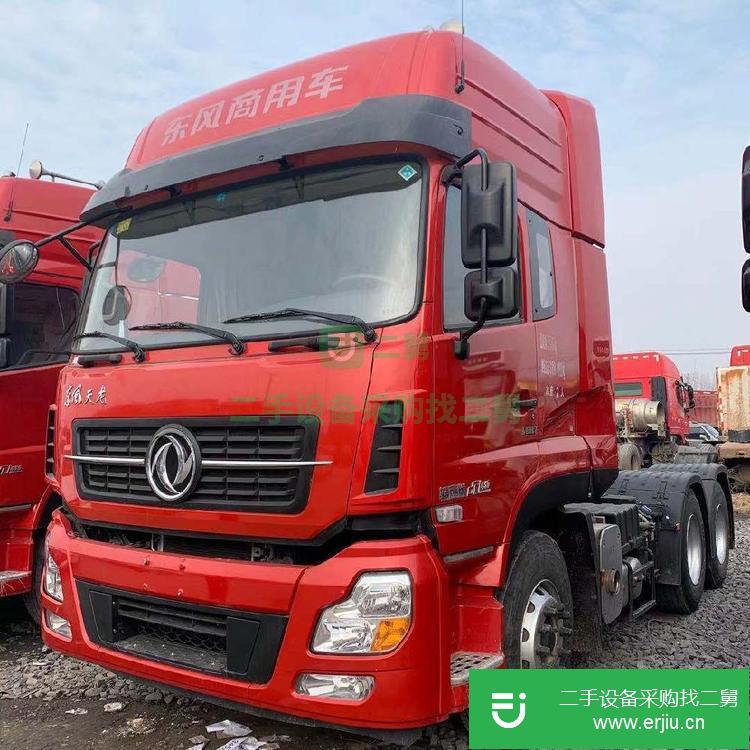 山東出售二手東風天龍牽引車