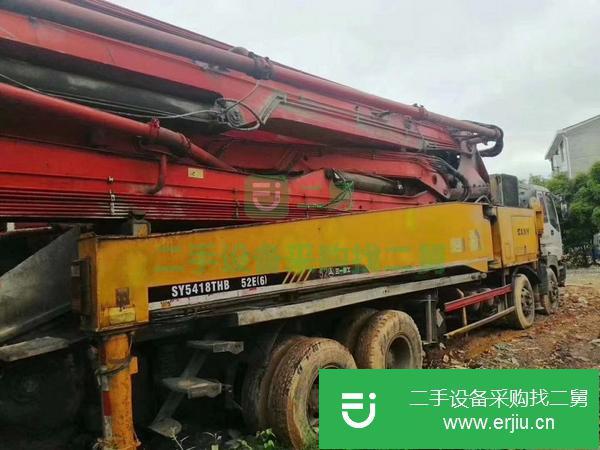 北京出售二手52米泵車