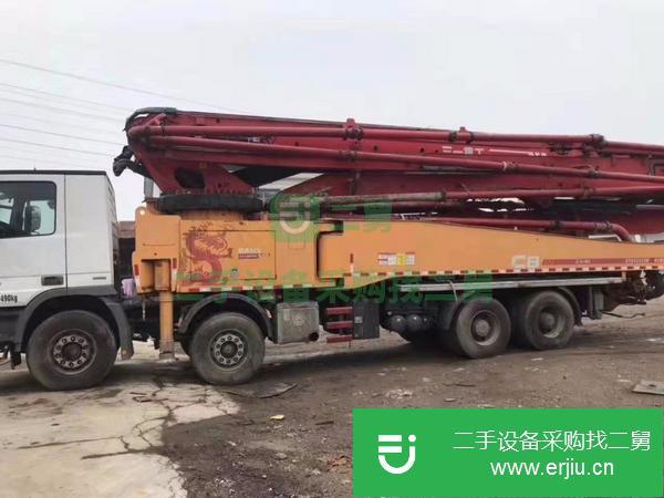 浙江出售二手三一重工56米泵車國四