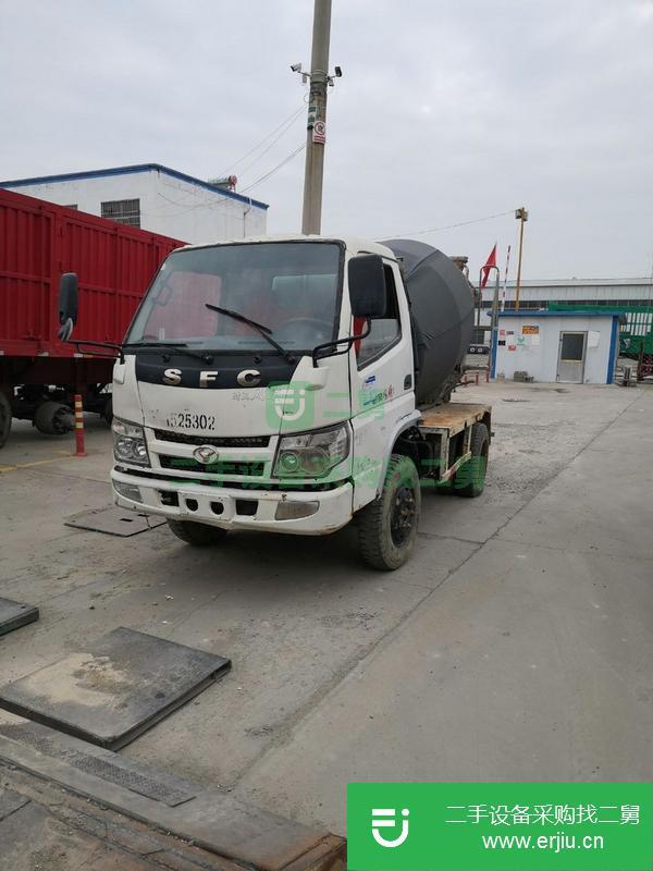 江西出售二手時風2方小攪拌罐車