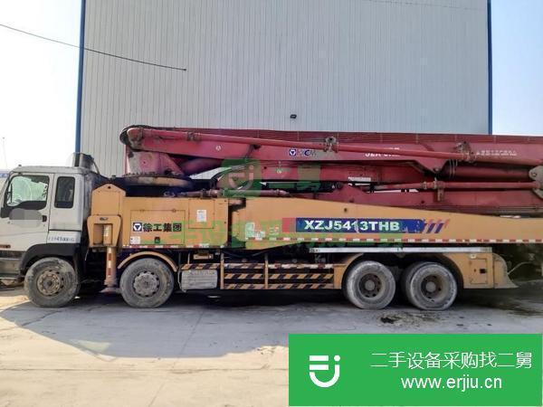 江蘇出售二手徐工52米泵車